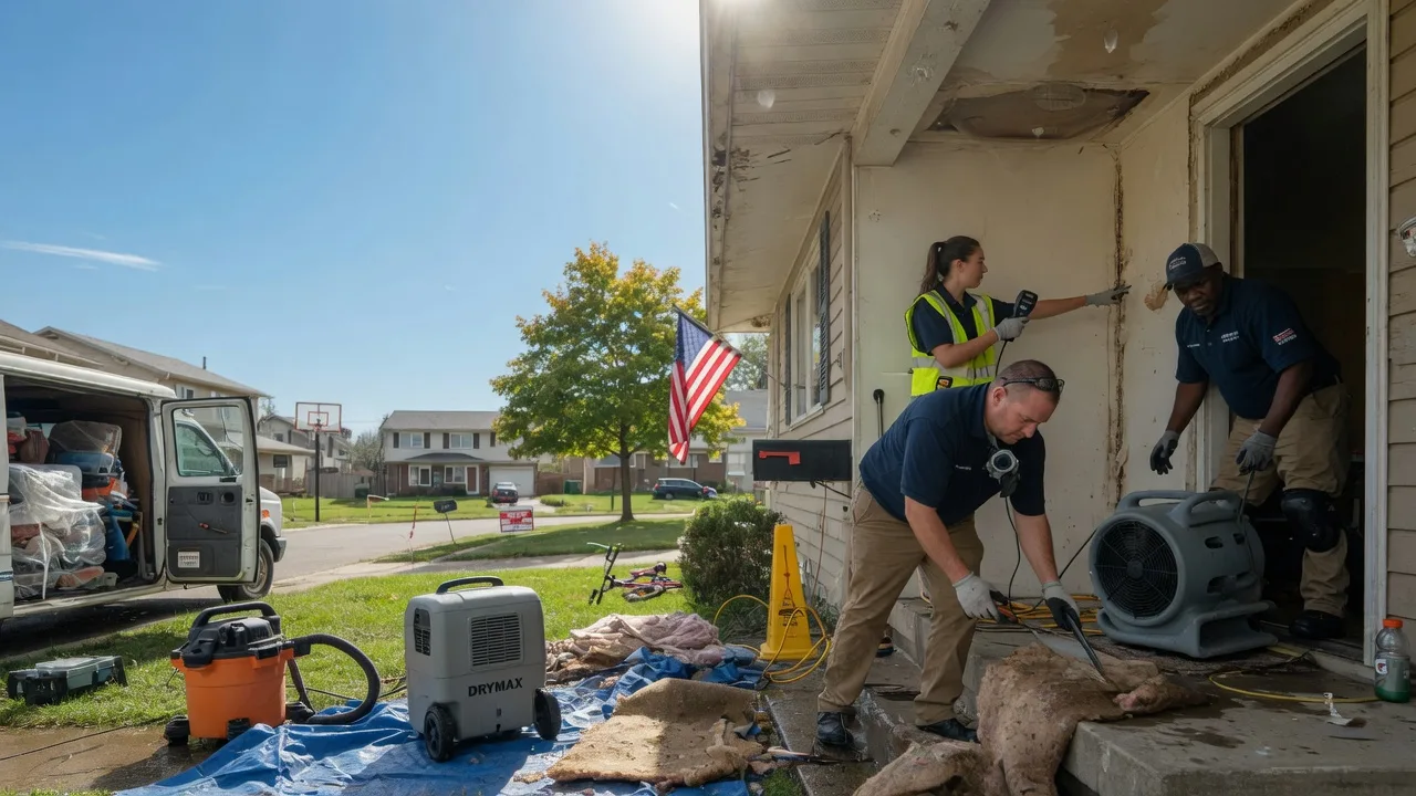 Water Damage Restoration in Hustler, WI near me